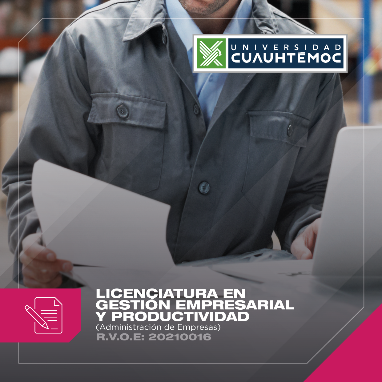 Conoce el objetivo principal de la licenciatura en Gestión Empresarial y Productividad, un programa que cumple con las necesidades del campo laboral actual.  